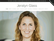 Tablet Screenshot of jeralynglass.com
